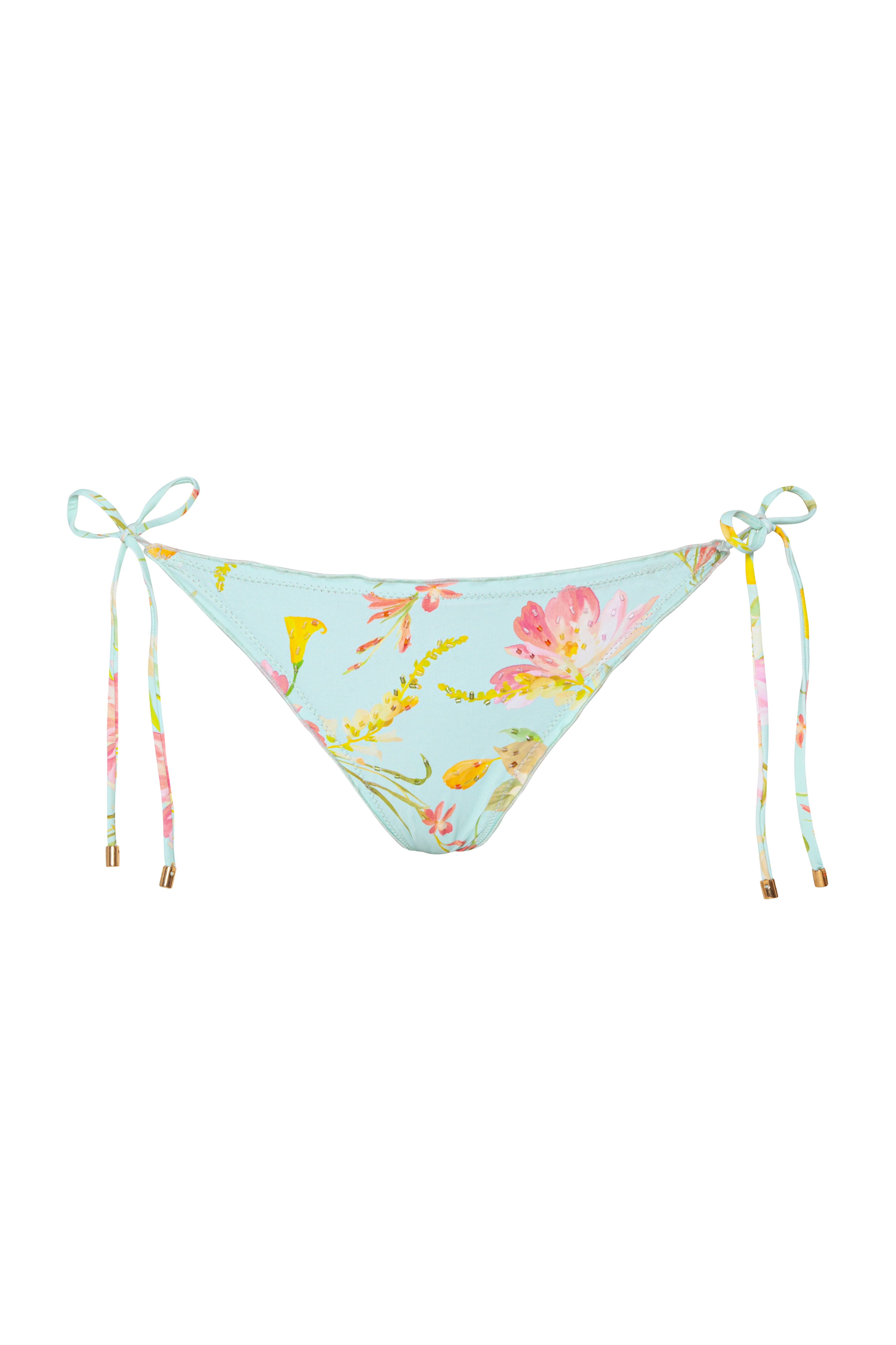 PQ Swim Petal Lettuce Edge Tie Side Broekje PQ Swim Petal Lettuce Edge Tie Side Broekje