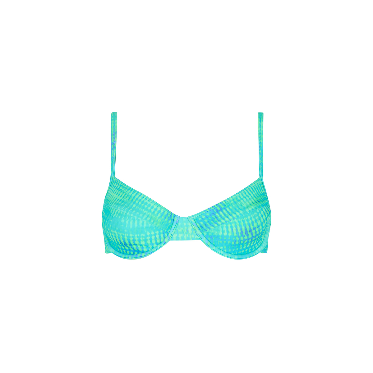Kulani Kinis Summer Seas Underwire Top Turquoise