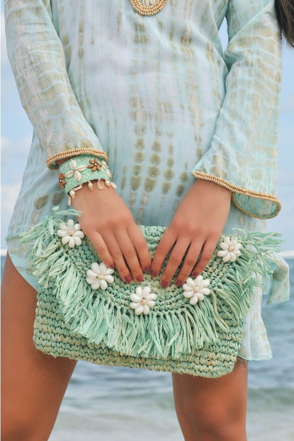 Hot Lava Clutch Bora Bora Mint-Uniek-Mint