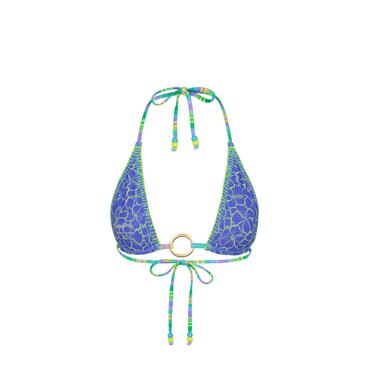 Kulani Kinis Summer Wave Ring Halter Top
