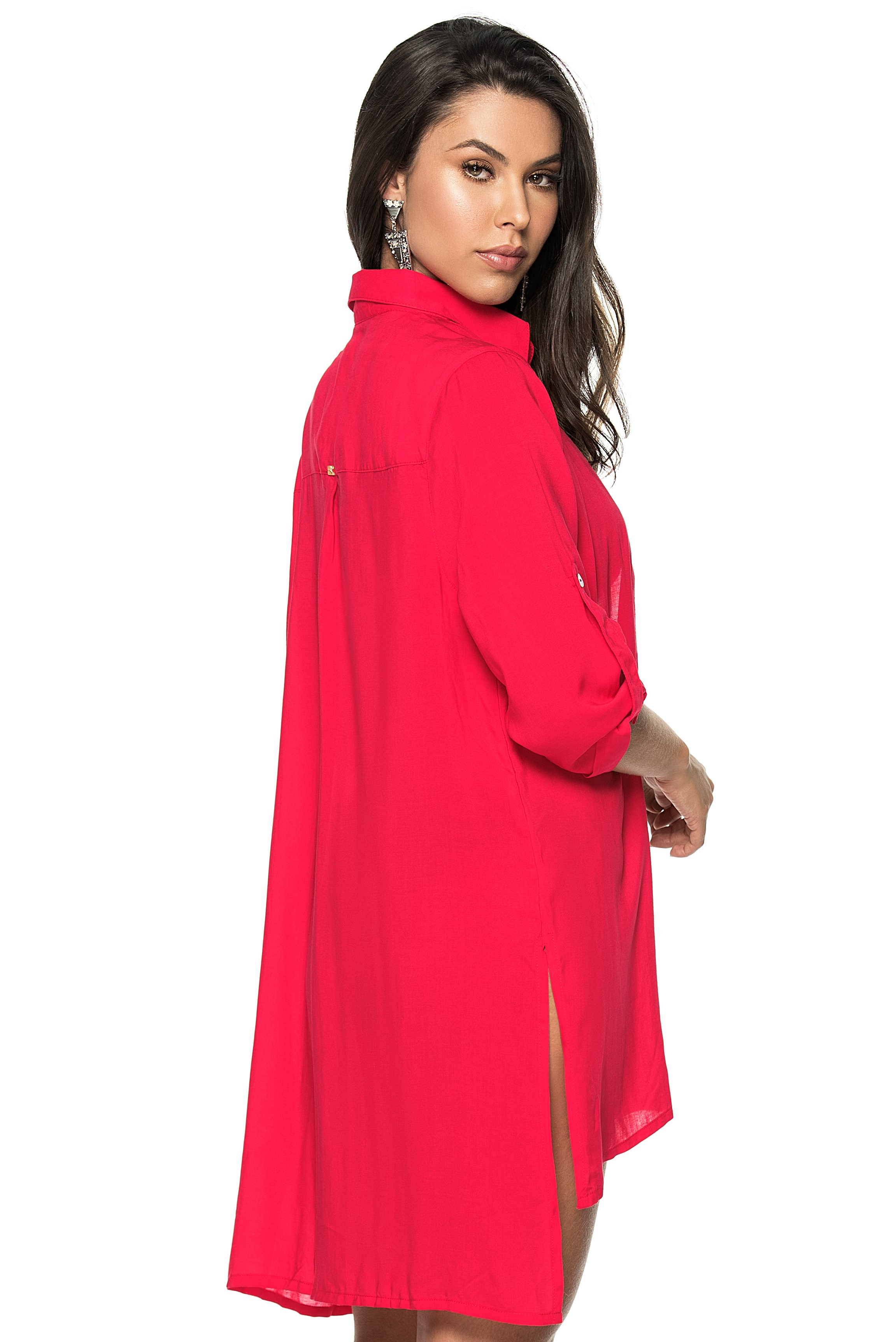 Phax Rode Strandblouse