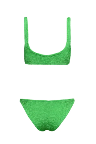 Paramidonna Emily Geribbelde Fashion Bikini Kiwi Groen