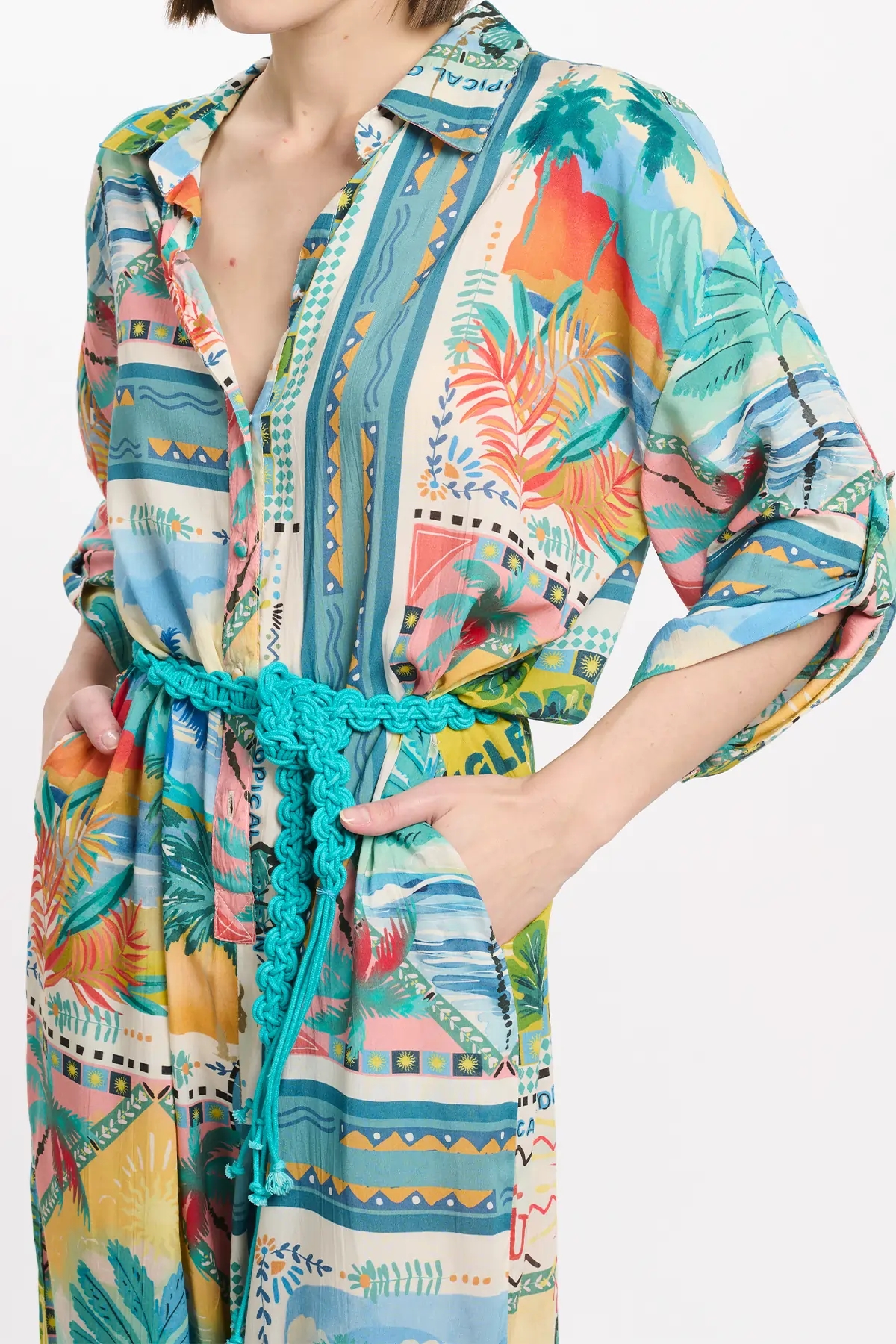 Miss June Jumpsuit Swan