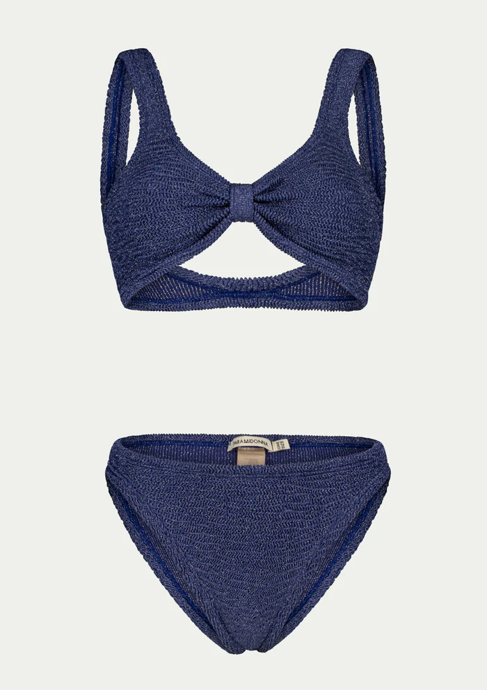 Paramidonna Salma One Size Bikini Navy Lurex