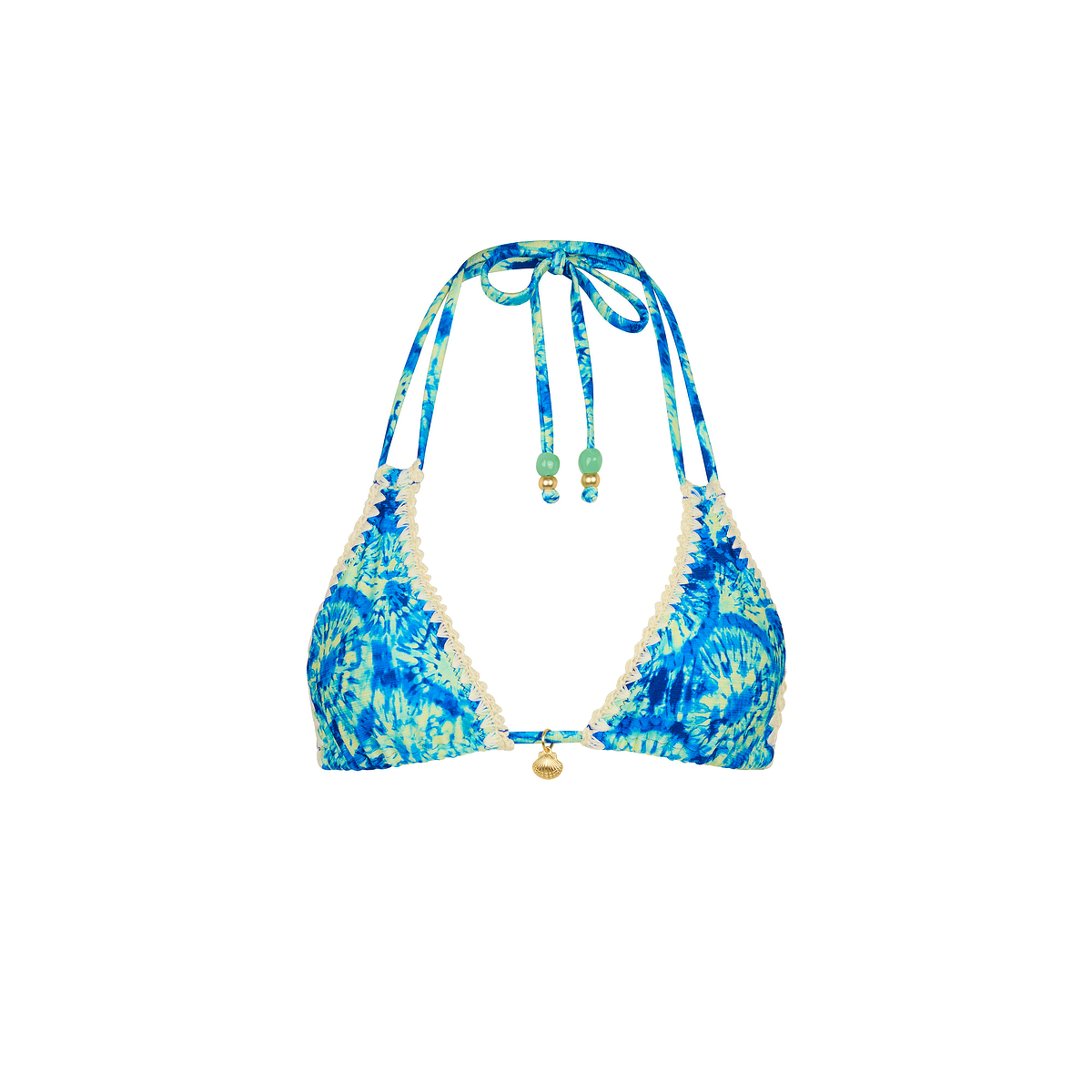 Kulani Kinis Tidal Glow Crochet Halter Top