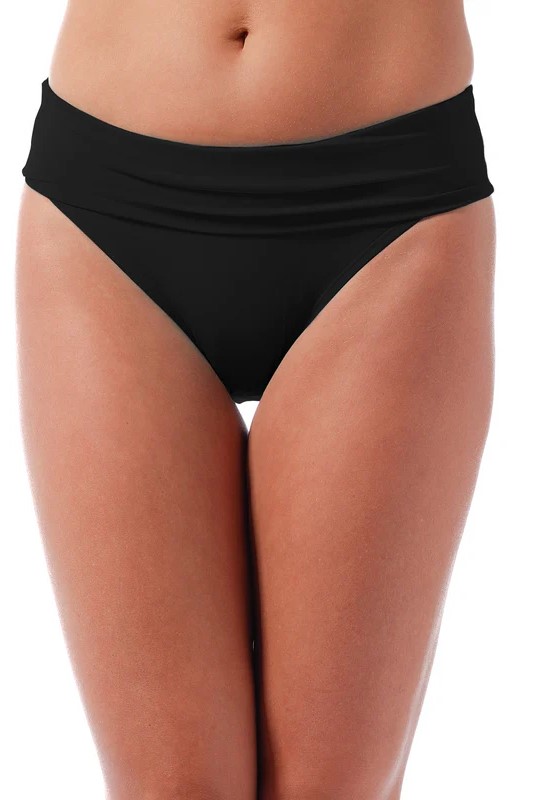 Jantzen Zwart High Waist Broekje Jantzen Zwart High Waist Broekje