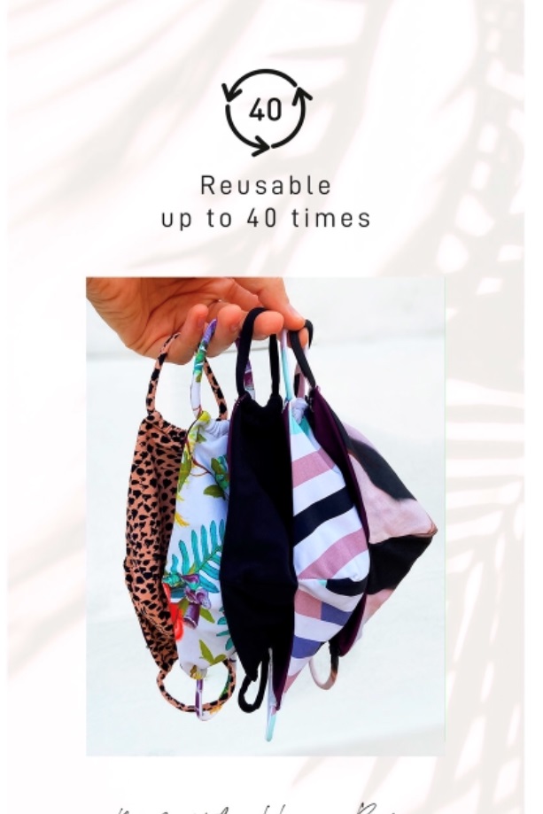 Trendy Wasbaar Mondkapje Geel 