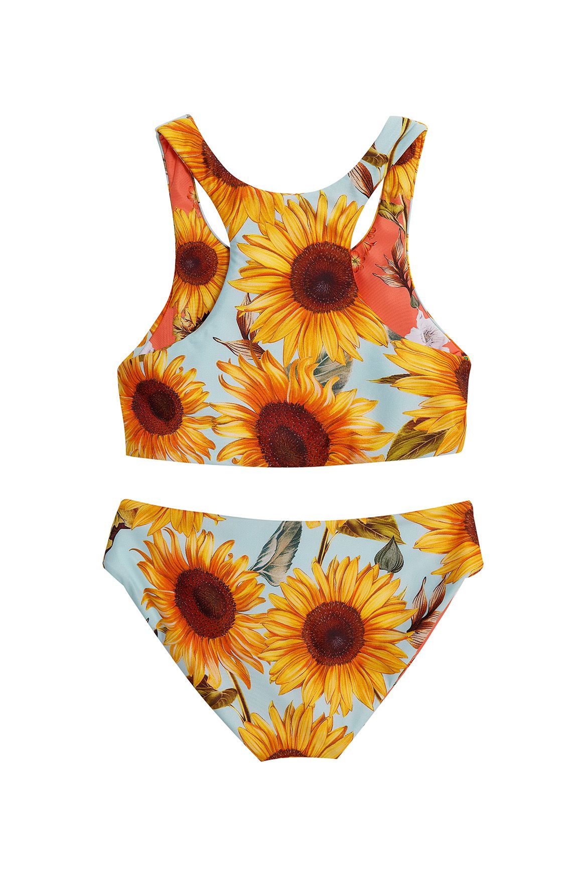 Agua Bendita Sunshower Reversible Kids Bikini 