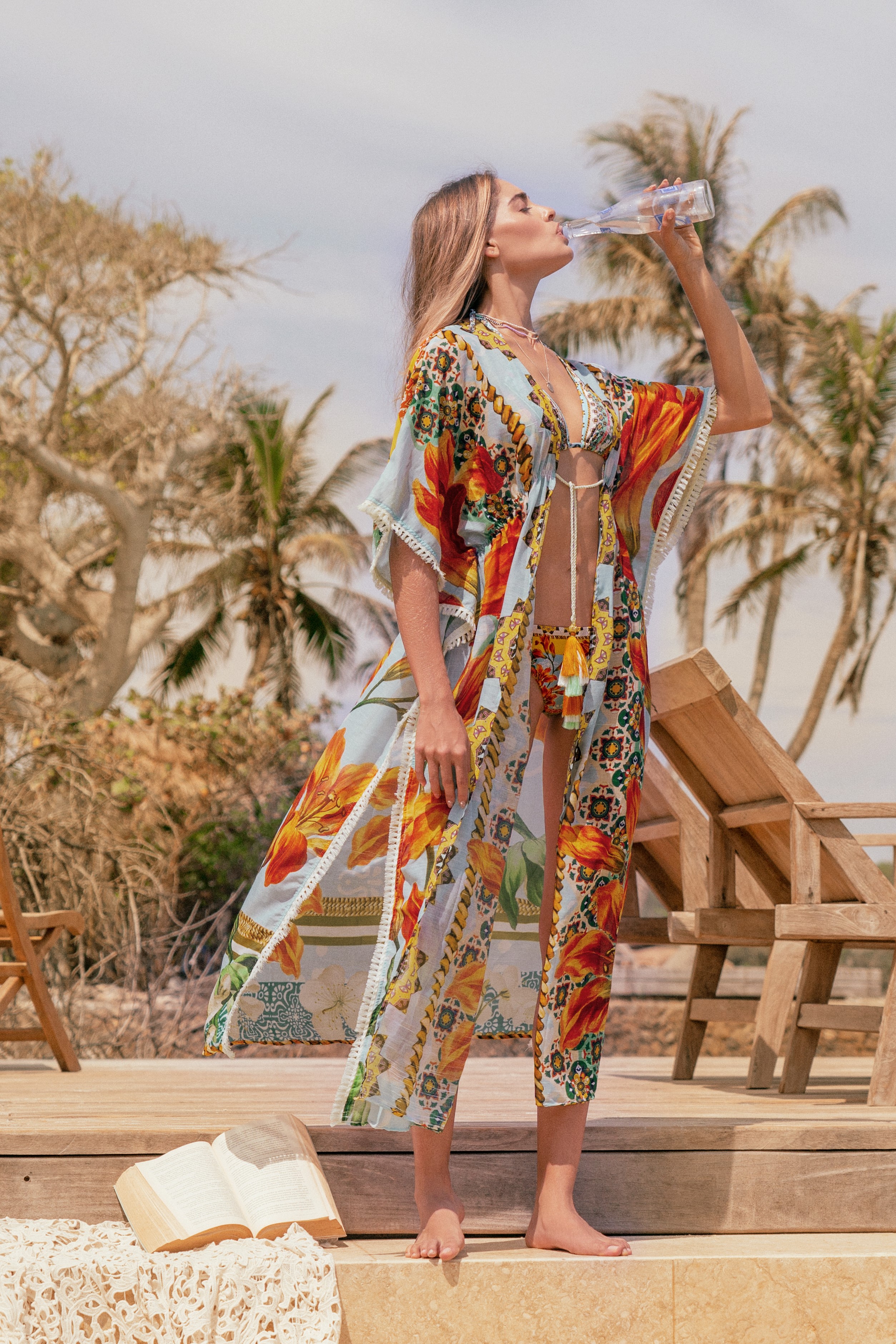 Milonga Tropical Kimono