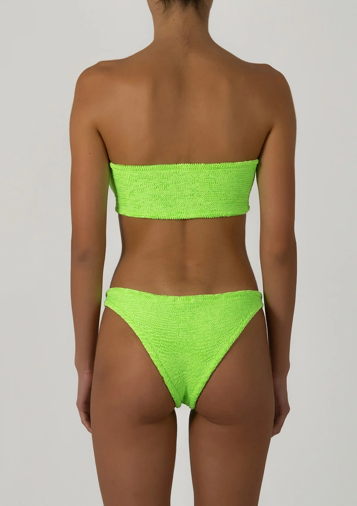 Paramidonna Frida Bandeau Bikini Neon Groen