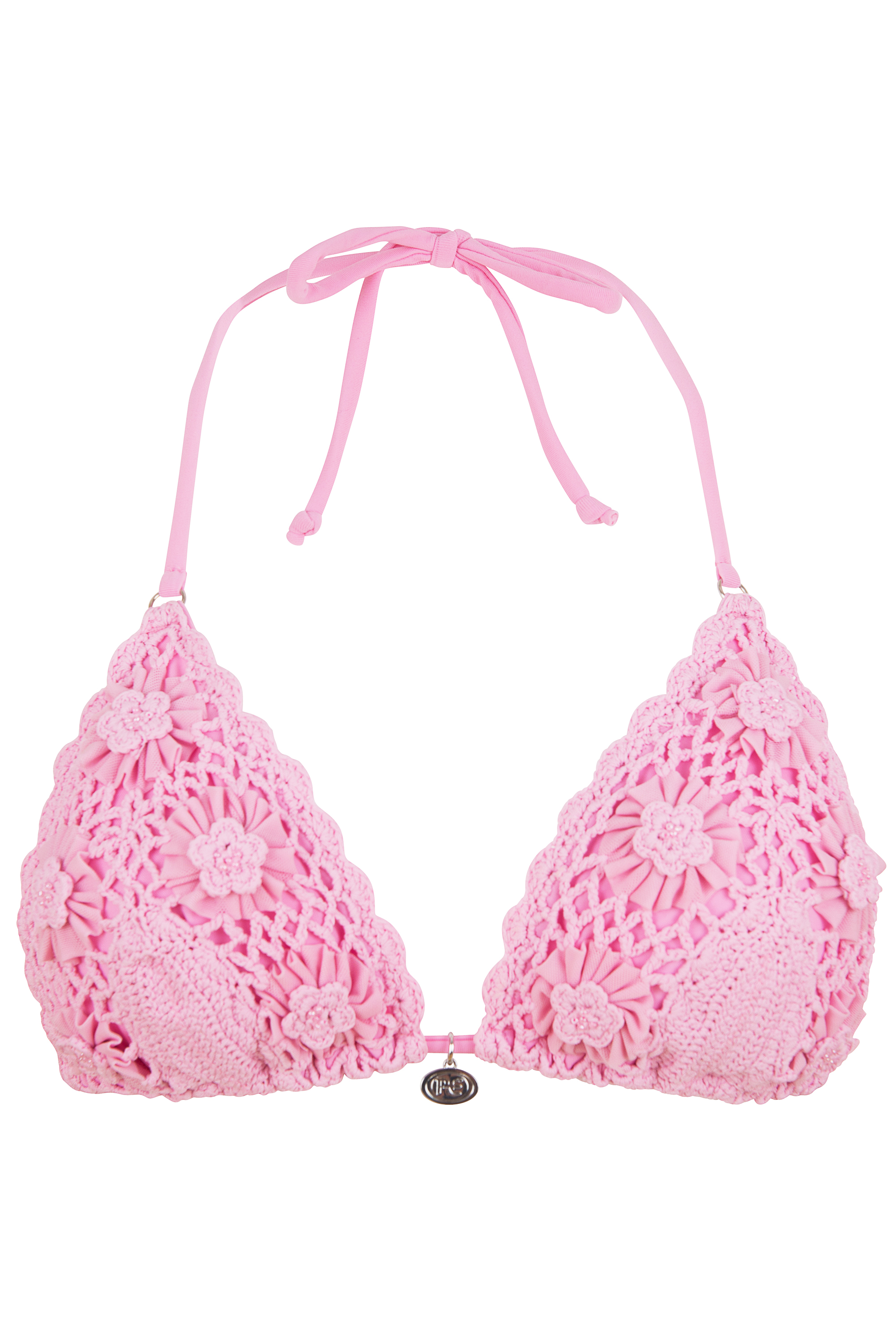 Panos Emporio Kandia Crochet Bikini Licht Roze 