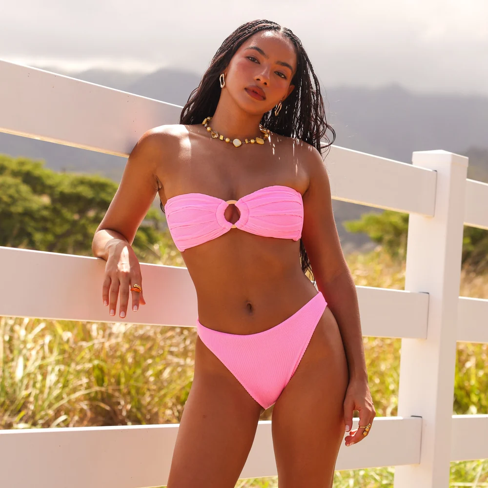 Kulani Kinis Fairy Floss Strapless Bikini