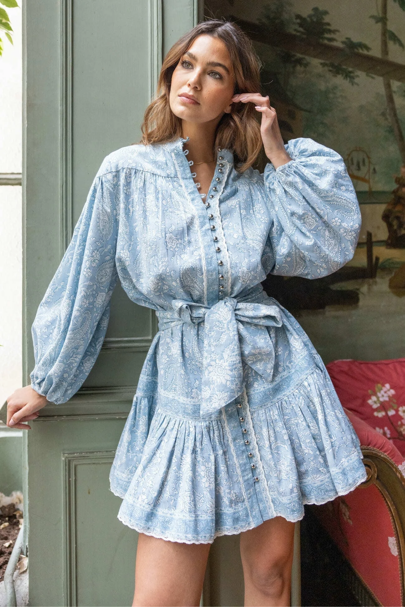 Miss June Clemence Short Dress