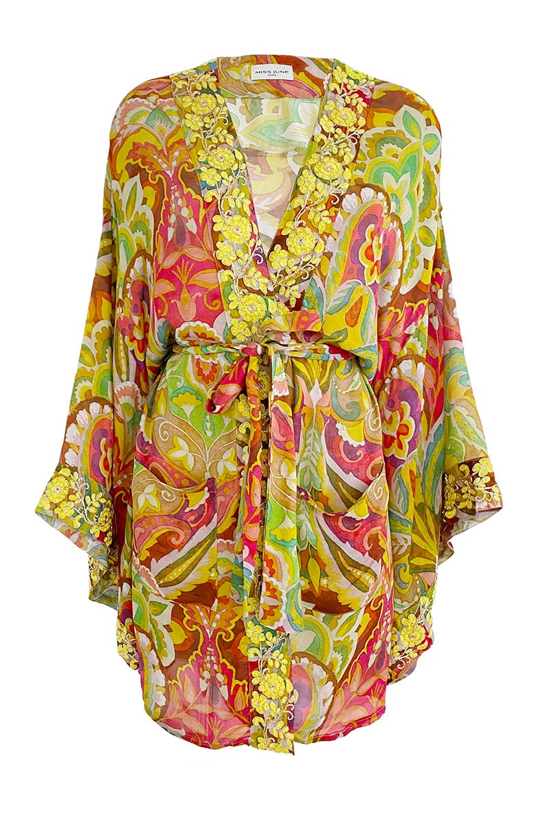 Miss June Kimono Flame