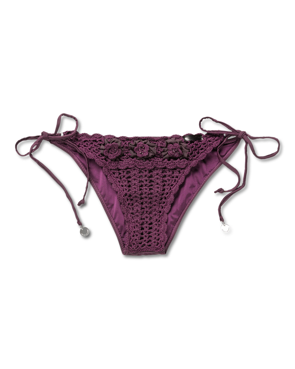 Panos Emporio Kandia Crochet Bottom Berry Panos Emporio Kandia Crochet Bottom Berry