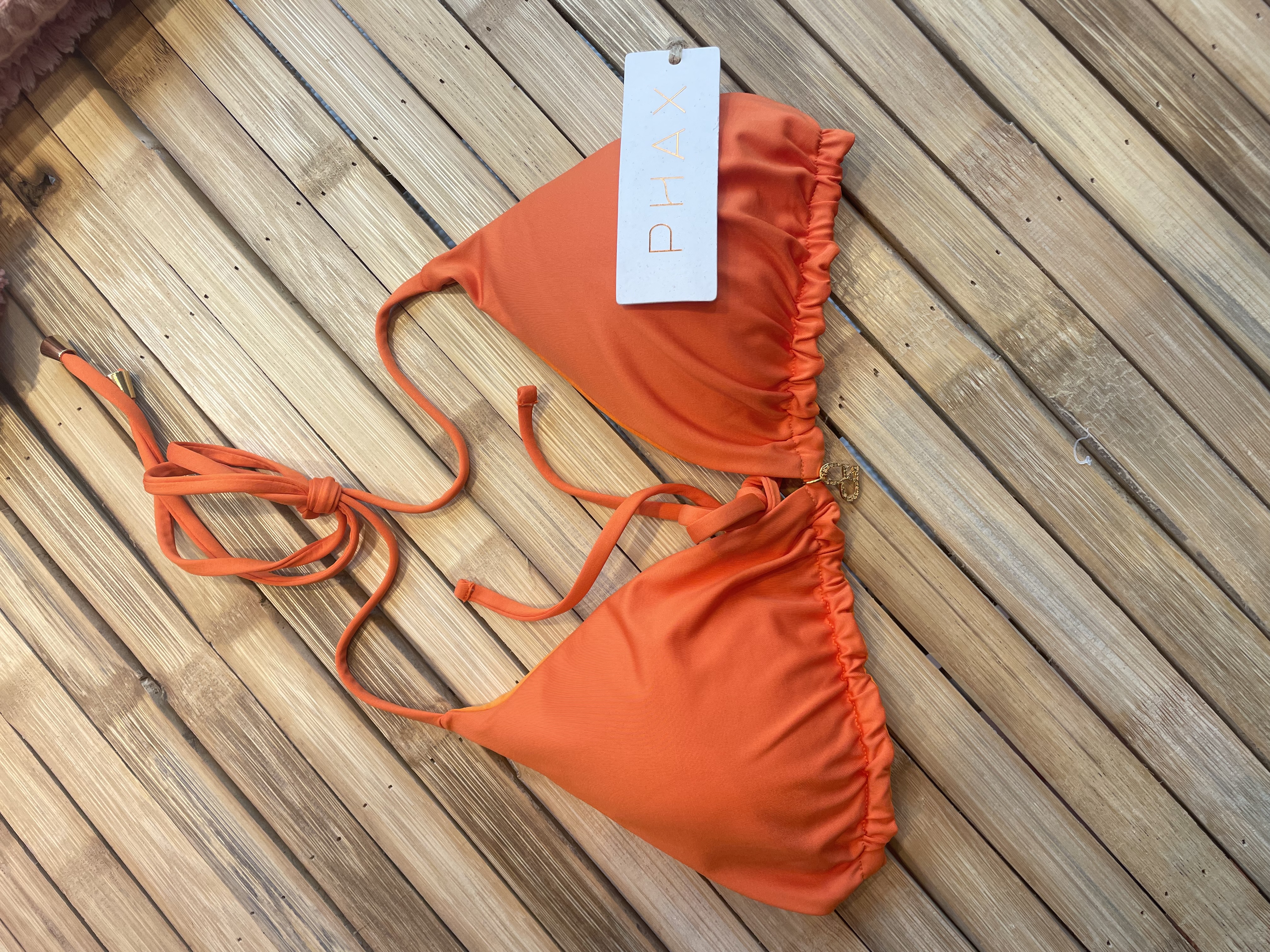 Phax Oranje Triangel Bikini Top  Phax Oranje Triangel Bikini Top