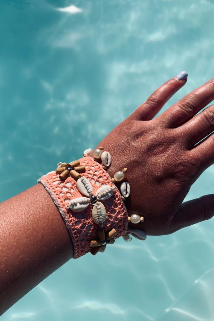 Hot Lava Lush Bracelet Coral