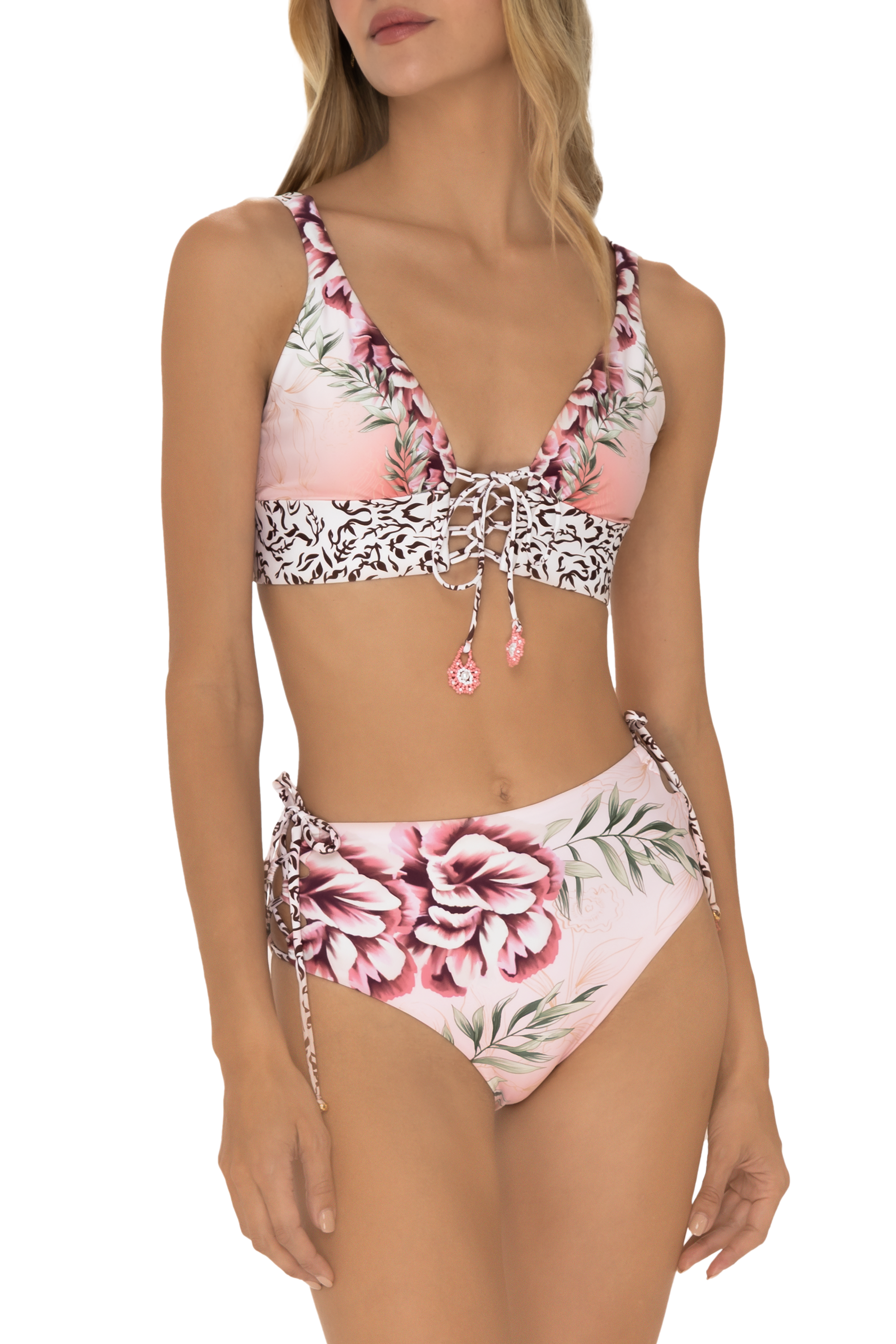 Milonga Savage Luxe Halter Bikini (High Waist Broekje)