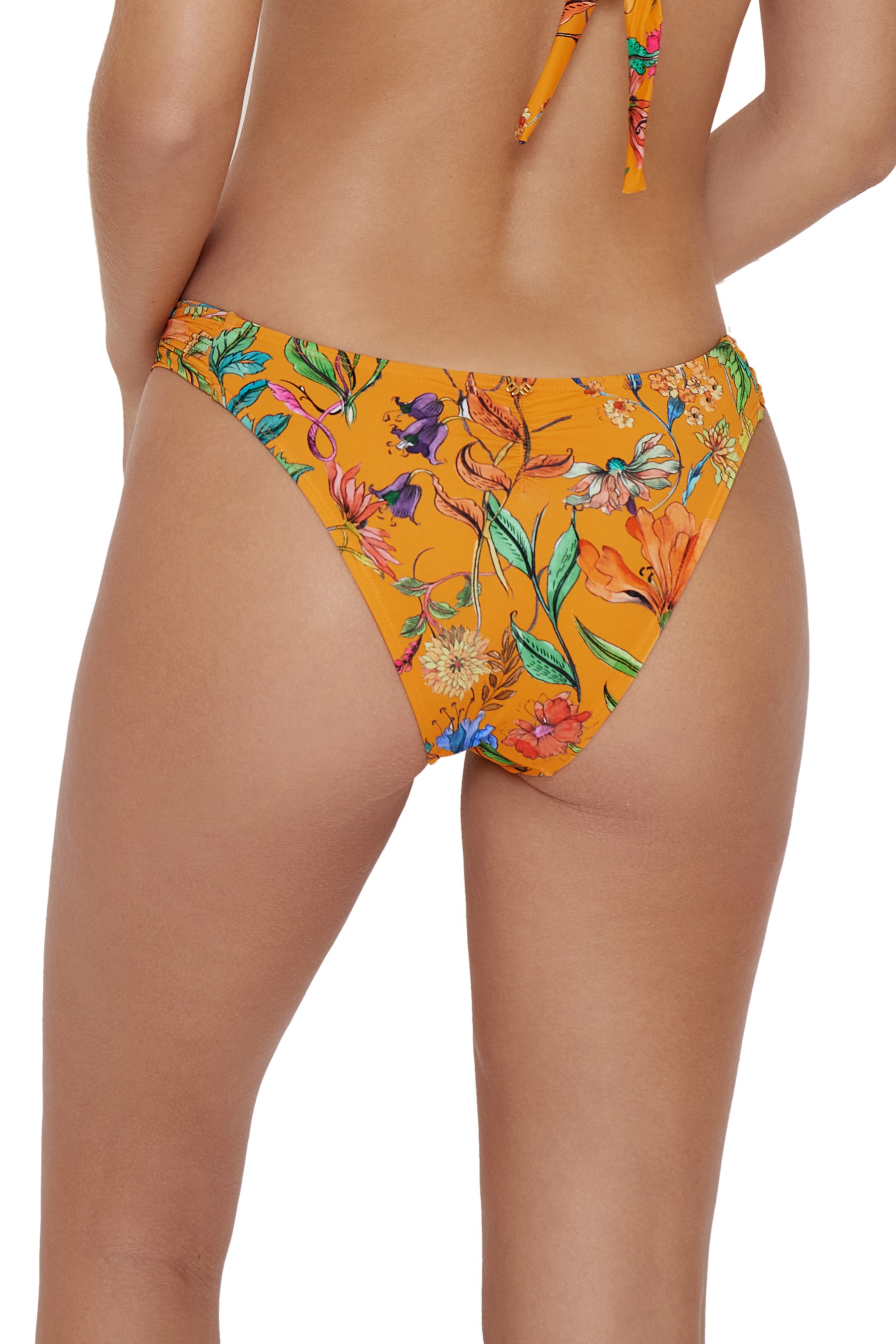 Pilyq Swim Wild Bloom Latin Bikini Bottom