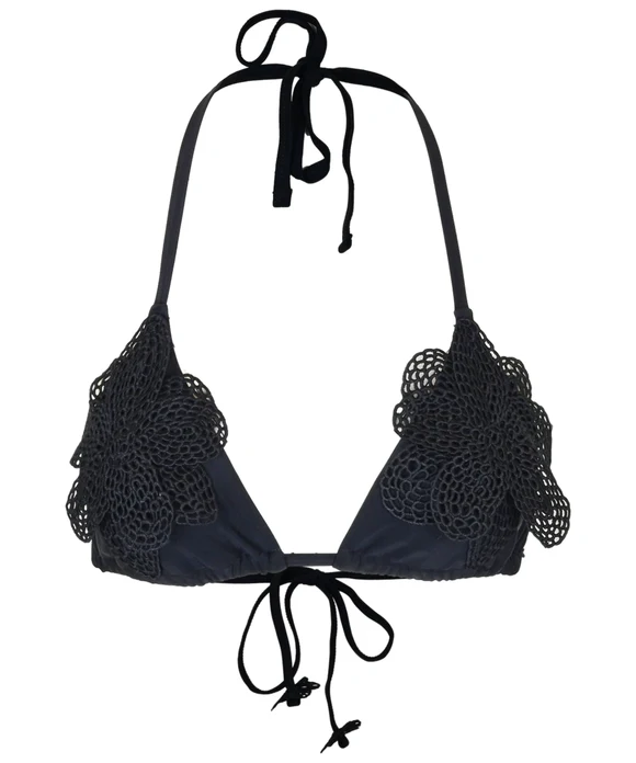 PQ Swim Jet Fleur Flower Triangel Top