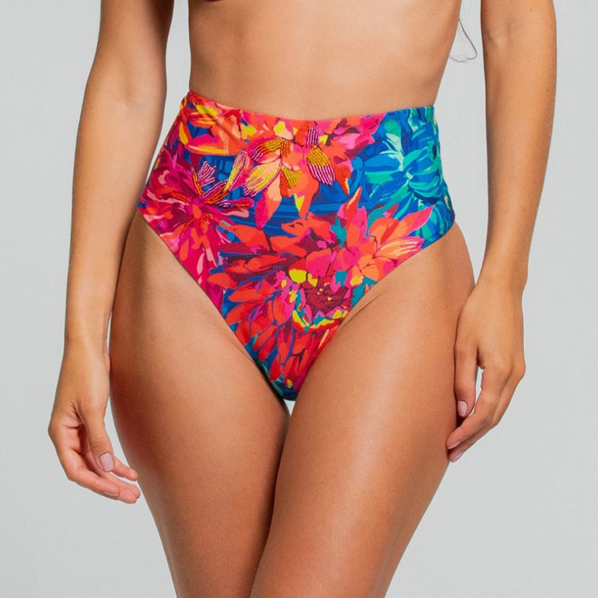 Cosita Linda Sunset Fiesta High Waist Bottom