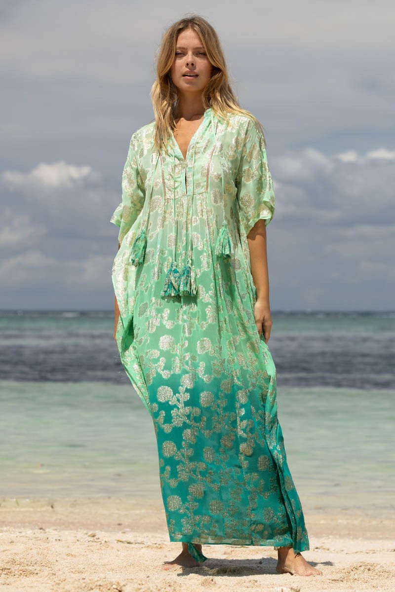 Miss June Kaftan Phoebe Green 