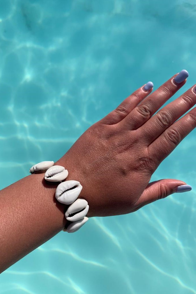 Hot Lava Schelpen Armband-Uniek-Naturel