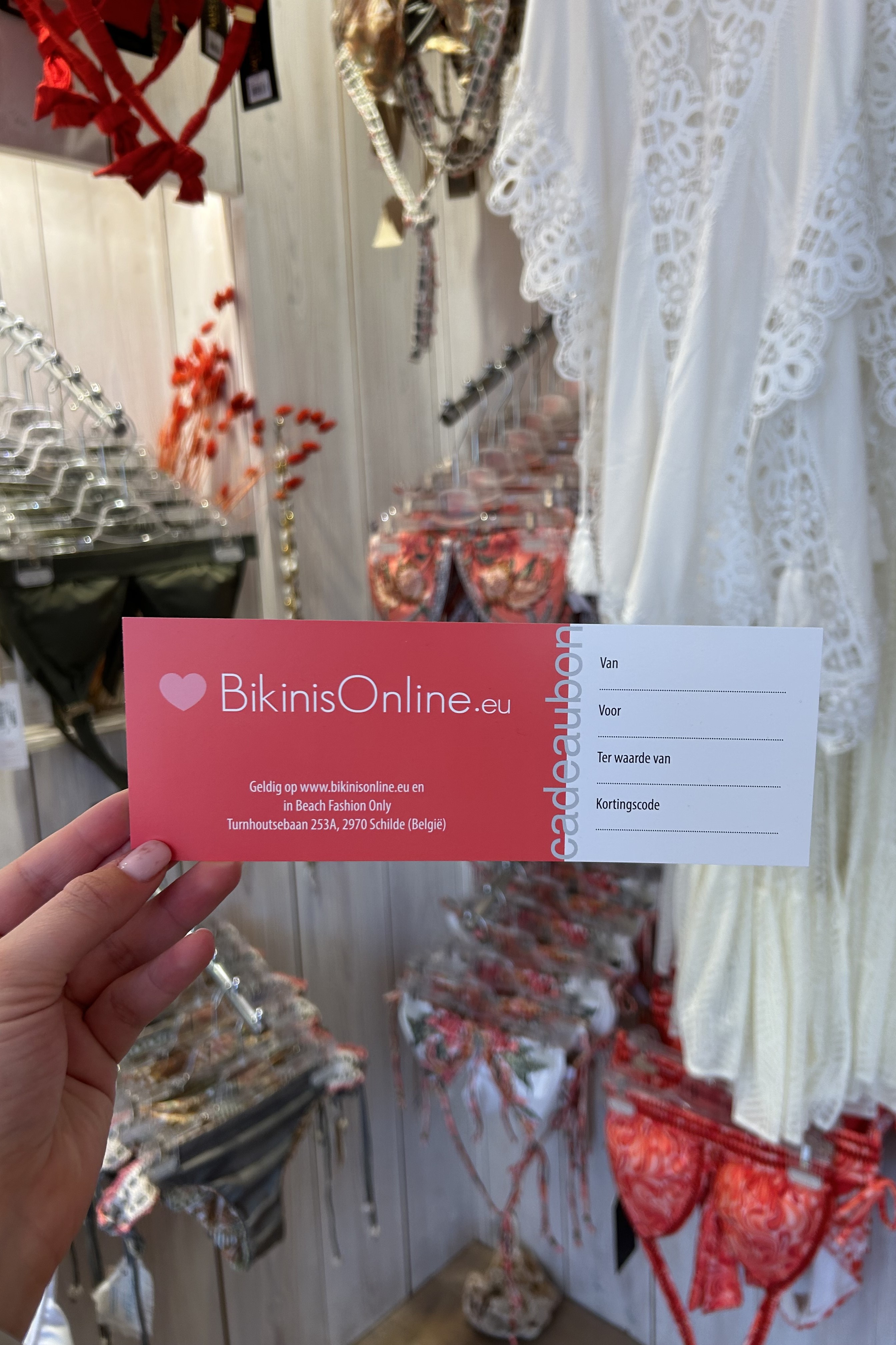 Cadeaubon €125 Cadeaubon €125