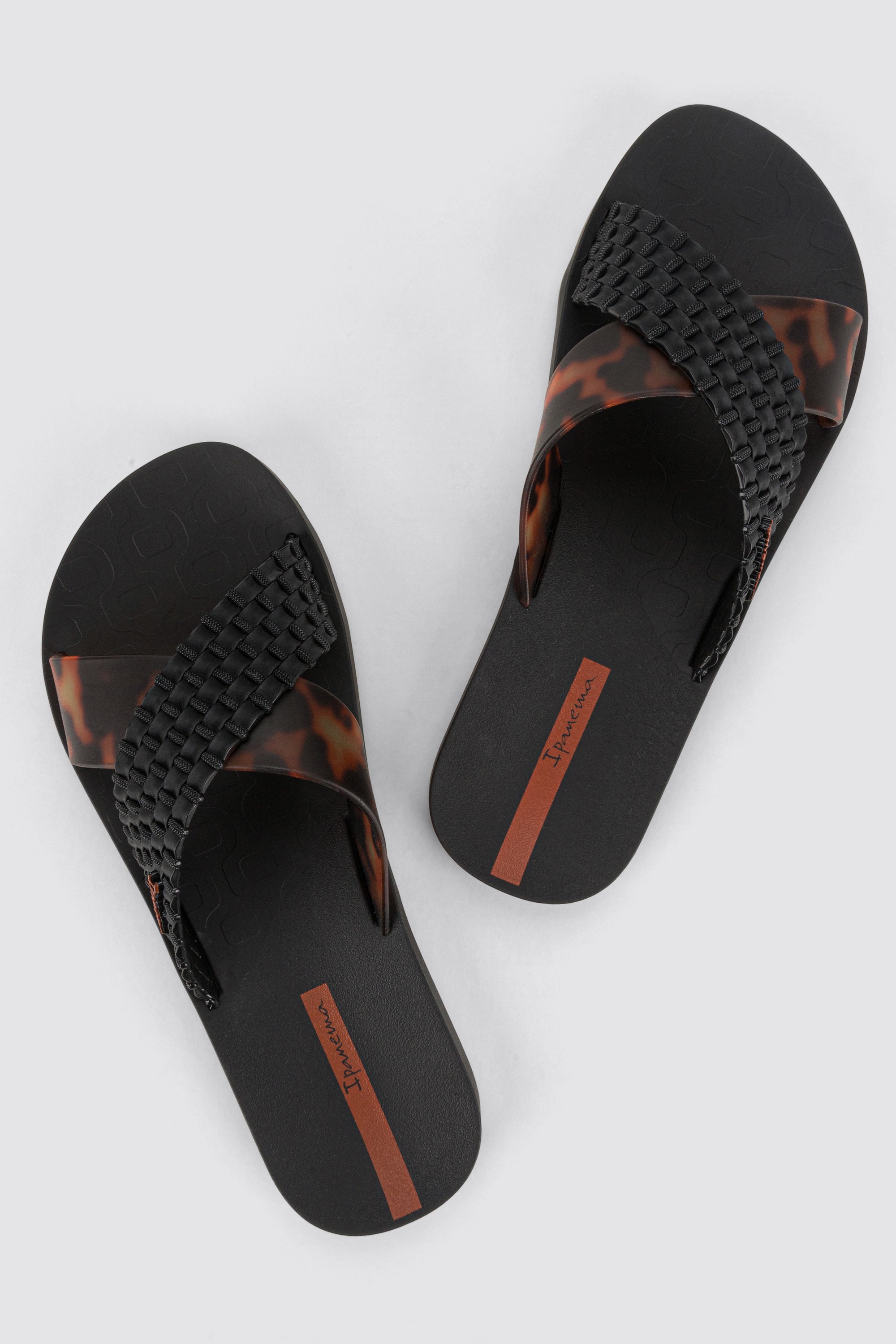 Ipanema Sandalen Gevlochten Panter/Zwart Ipanema Sandalen Gevlochten Panter/Zwart