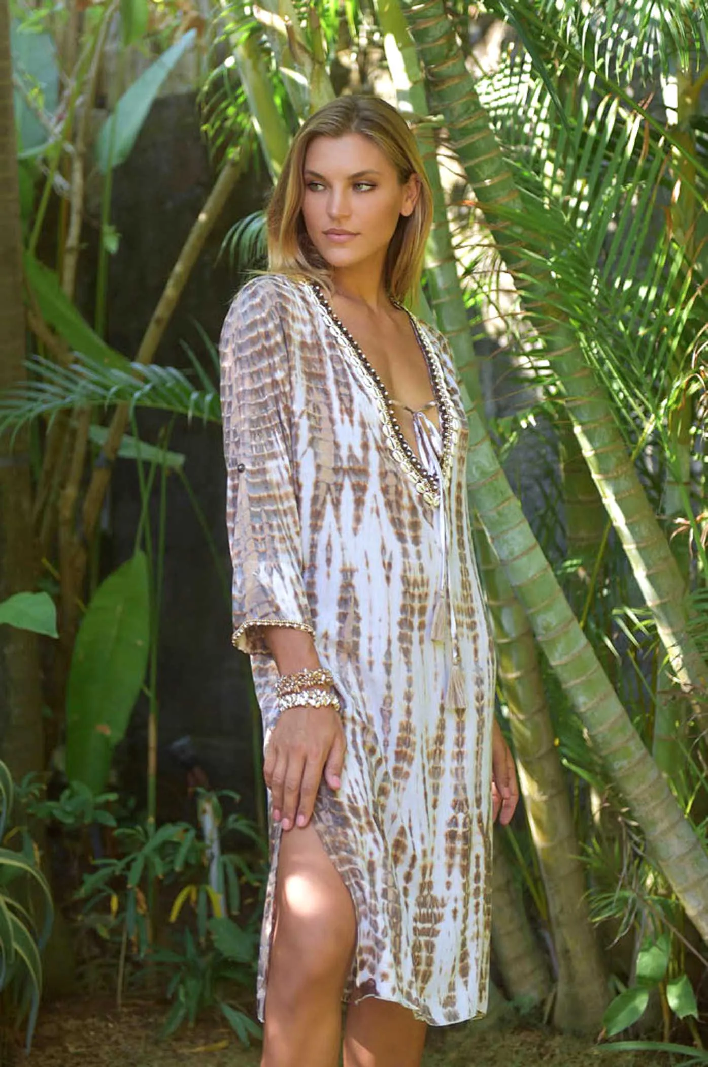 Hot Lava Tuniek Mykonos Moonstone Earth