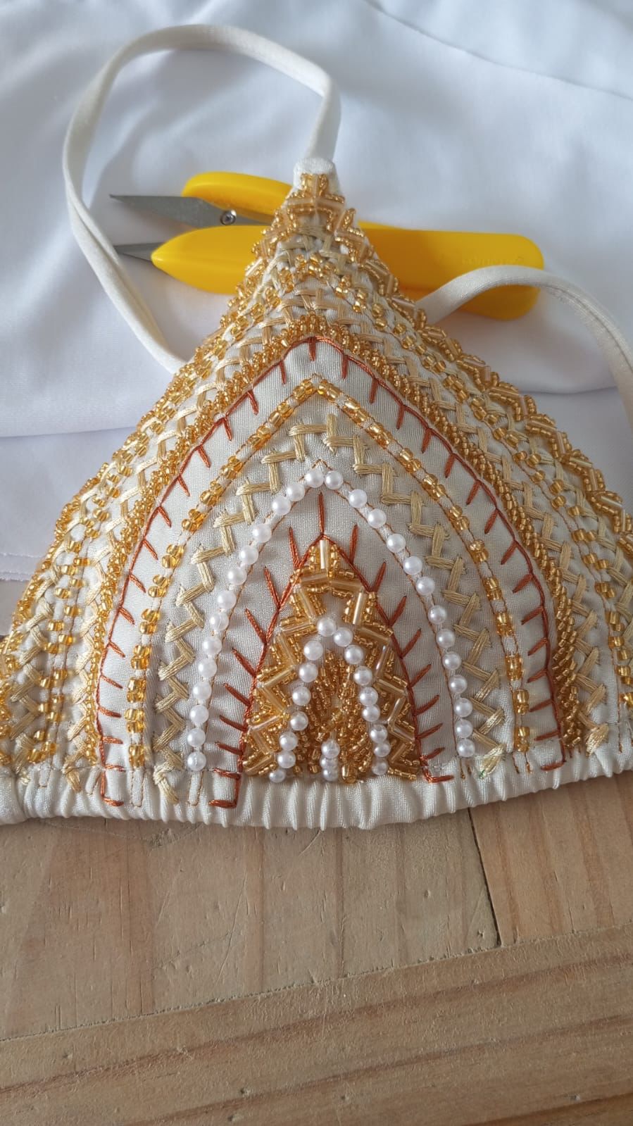 BFO Handgemaakte Detail Bikini Wit BFO Handgemaakte Detail Bikini Wit