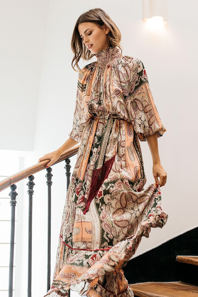 Miss June Maxi Jurk Hendrix