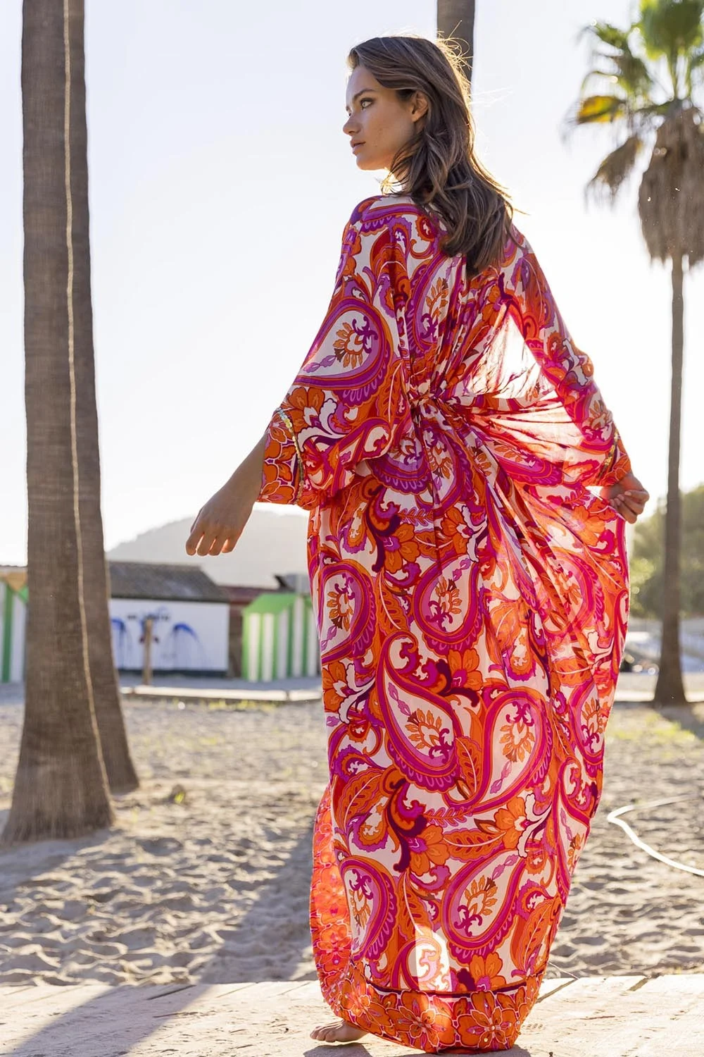 Miss June Dress Emmy Orange/Pink