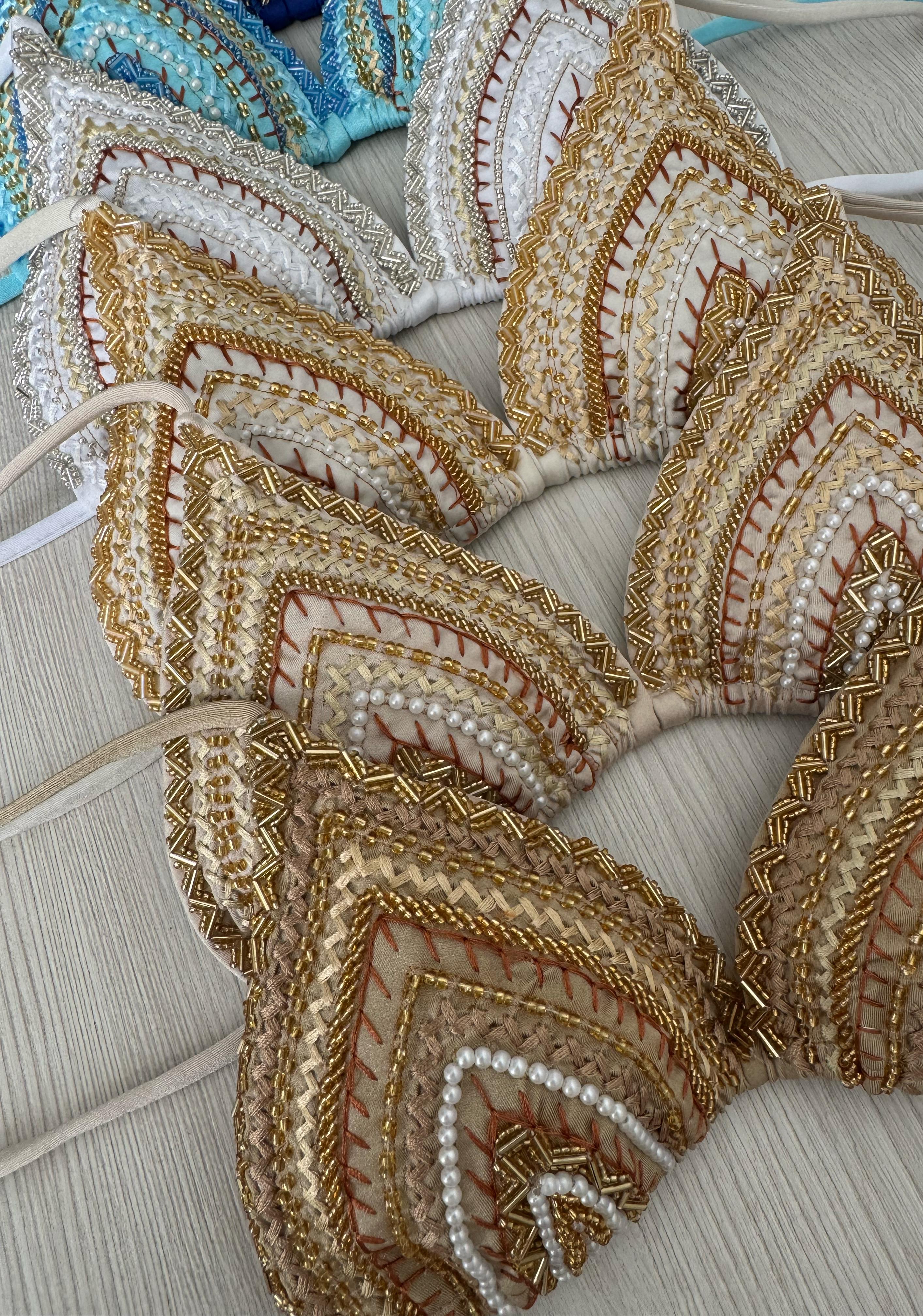 BFO Handgemaakte Detail Bikini Goud BFO Handgemaakte Detail Bikini Goud