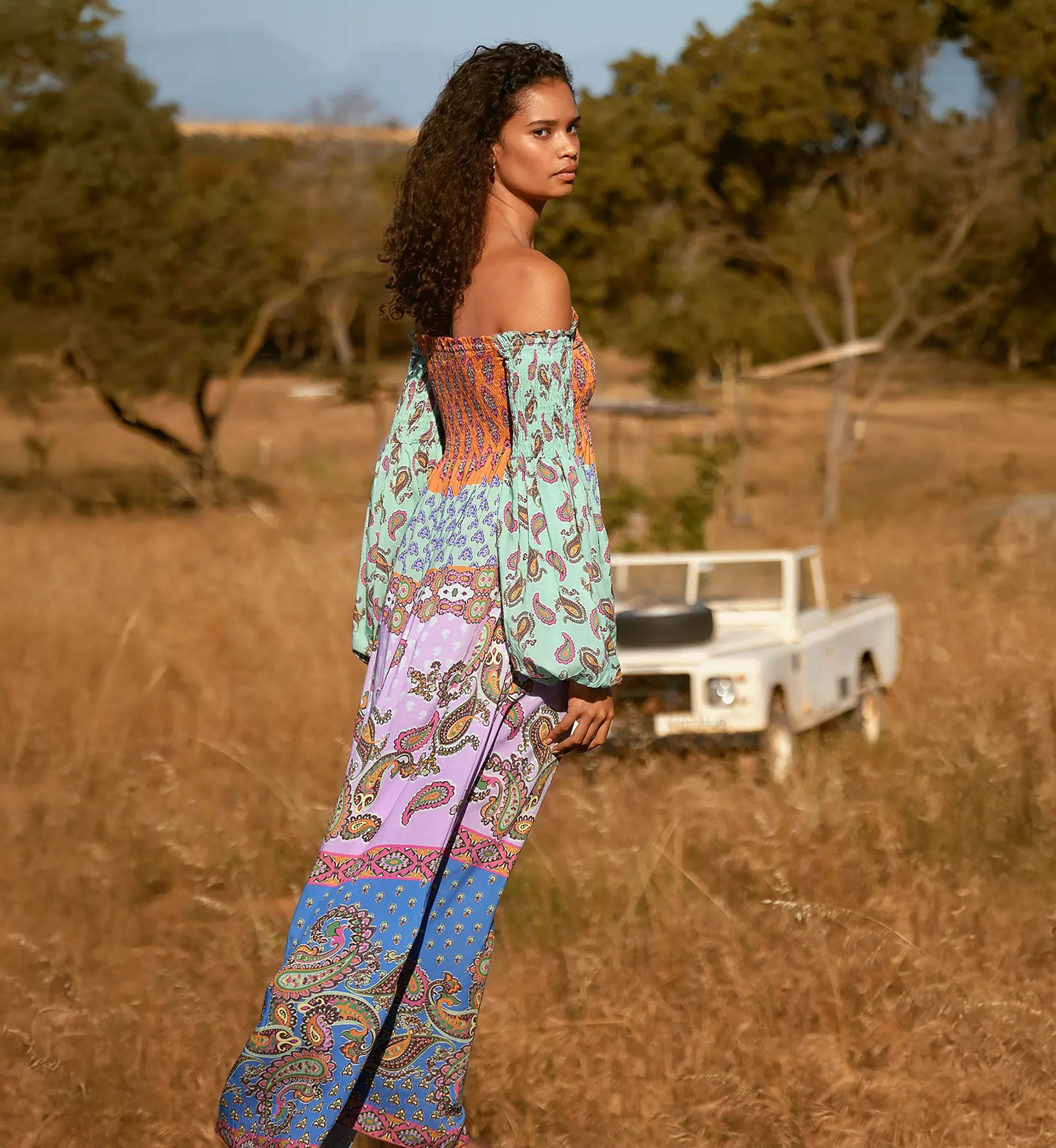 Miss June Long Stefie Dress