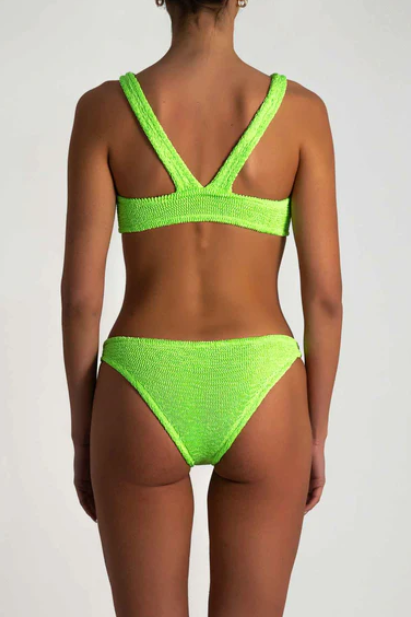 Paramidonna V-Nek Bikini Neon Groen