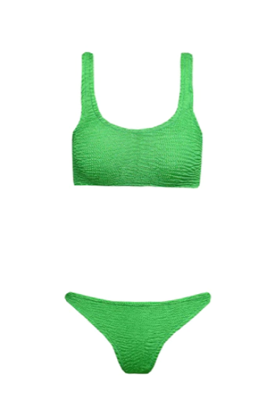 Paramidonna Ribbed Fashion Bikini Green