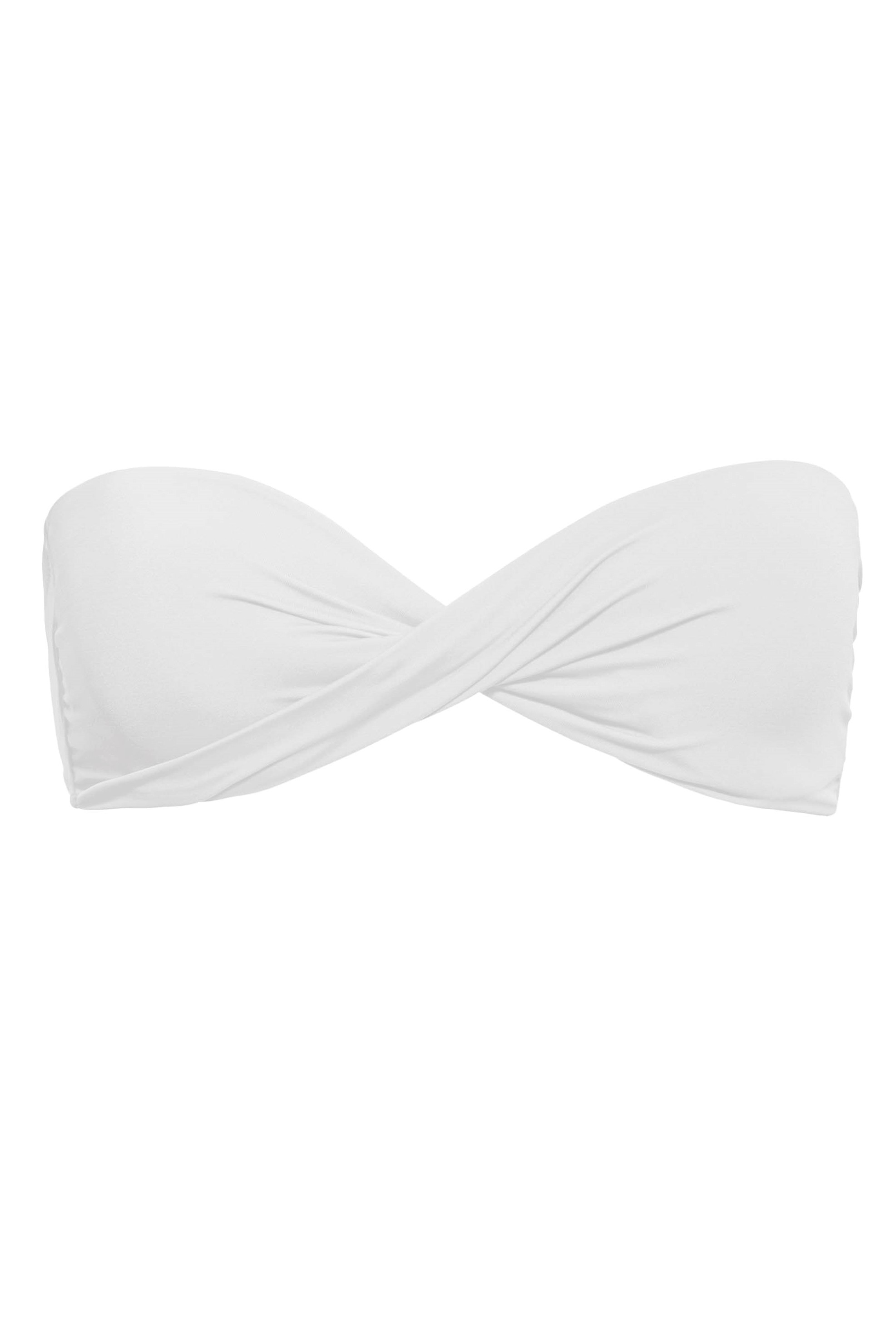 Phax Witte Twist Bandeau Bikini Top 