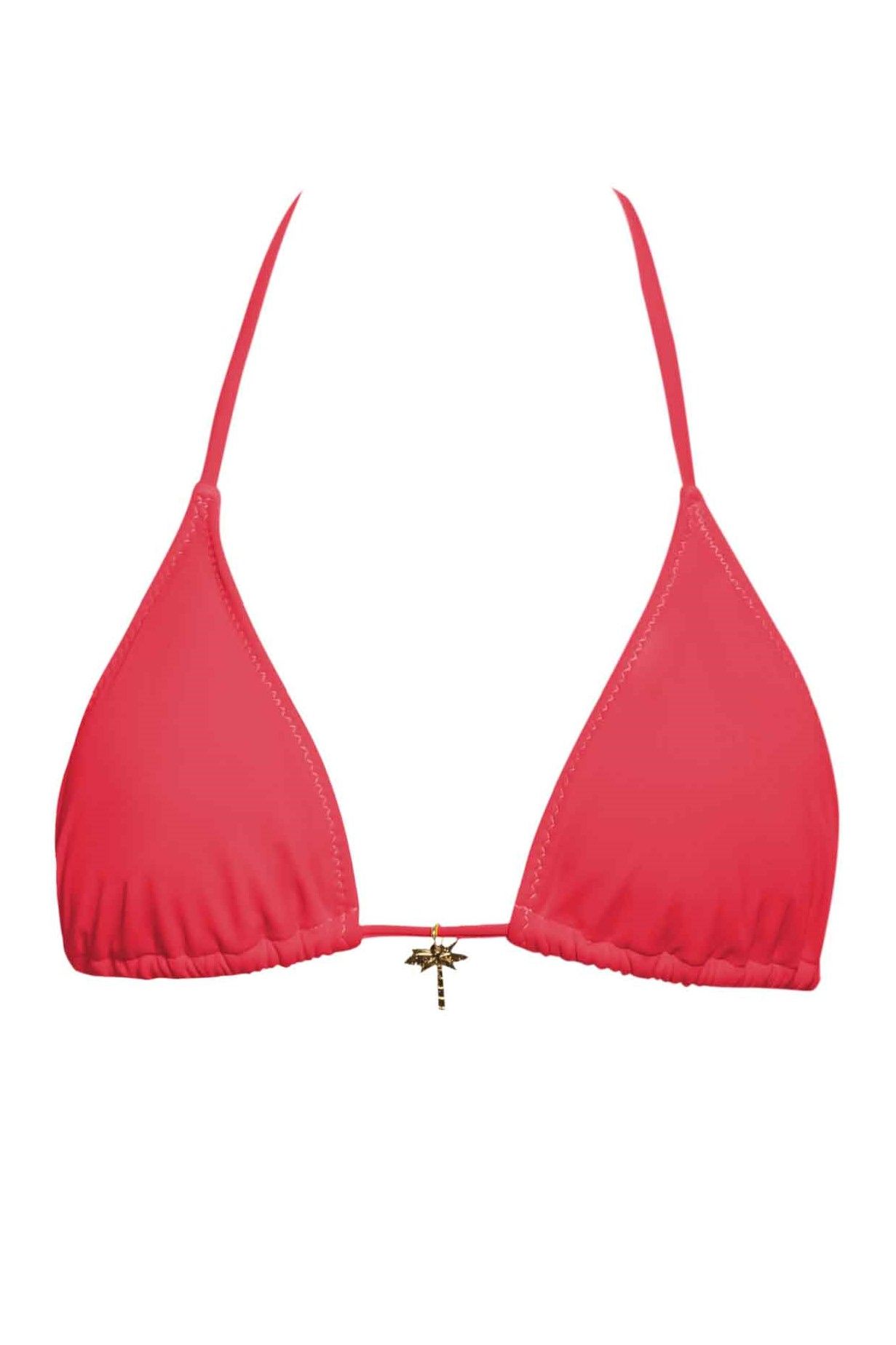 Phax Color Mix Triangle Bikini Top RedsmallRood
